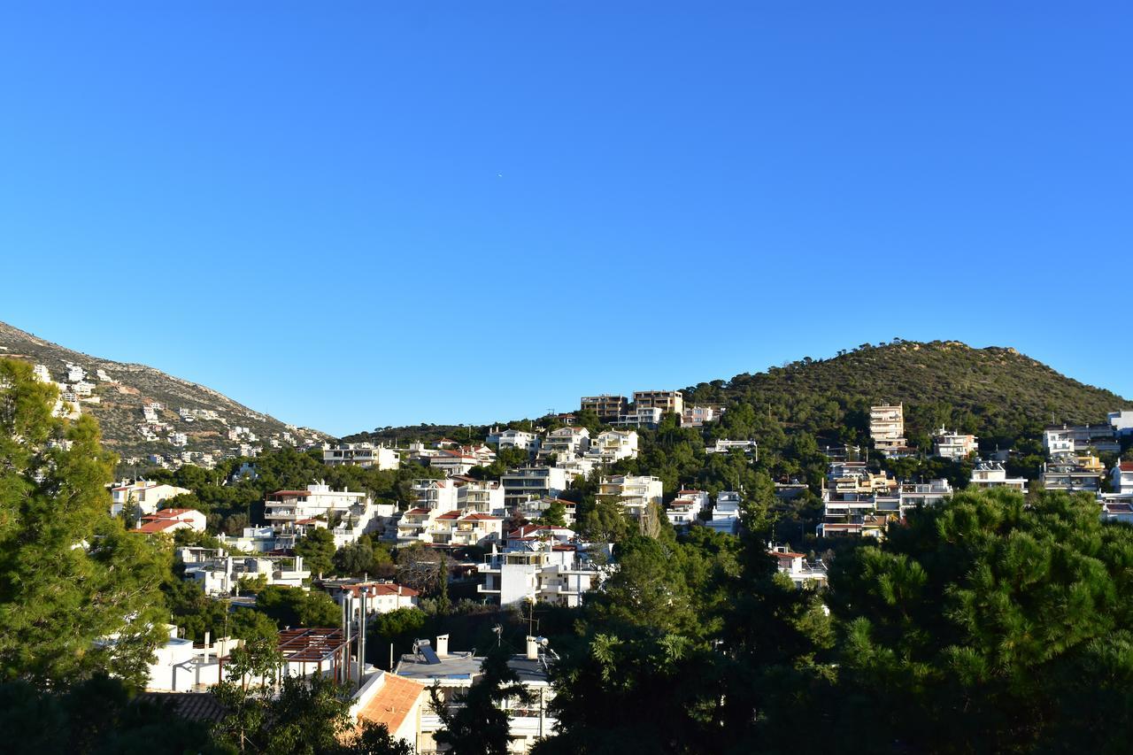El Mar, 2 Bdr Seaview Apartment, 7 Min From Beach Lagonisi Dış mekan fotoğraf