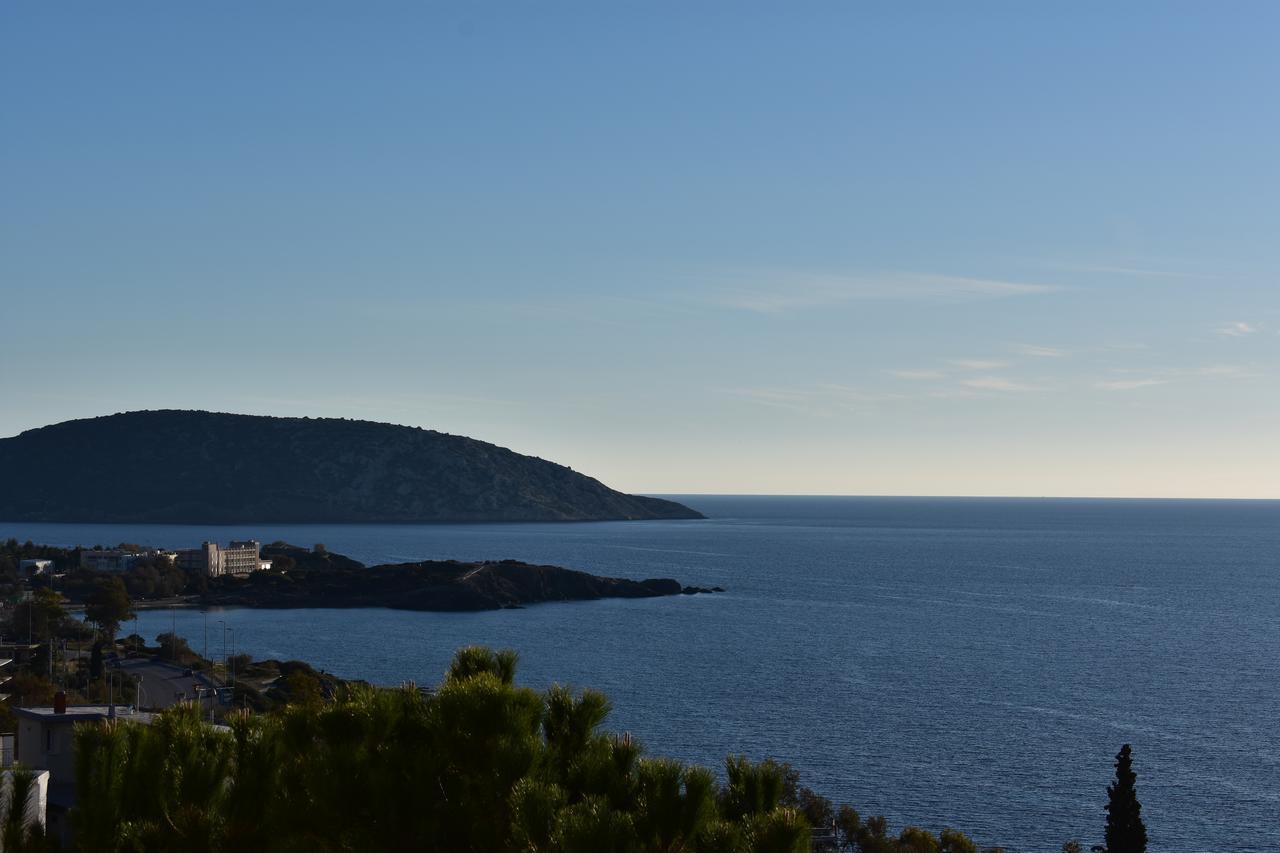 El Mar, 2 Bdr Seaview Apartment, 7 Min From Beach Lagonisi Dış mekan fotoğraf