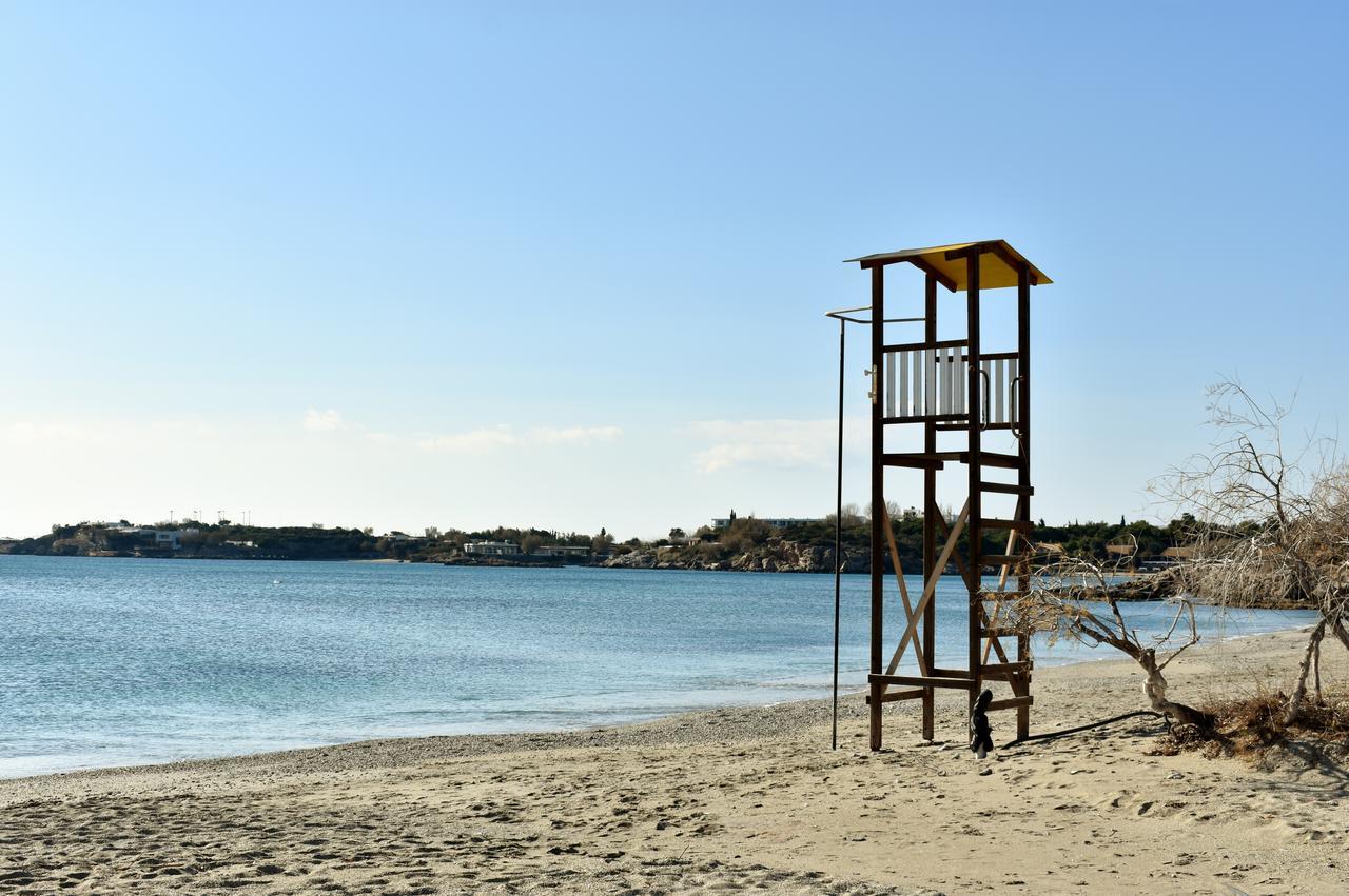 El Mar, 2 Bdr Seaview Apartment, 7 Min From Beach Lagonisi Dış mekan fotoğraf